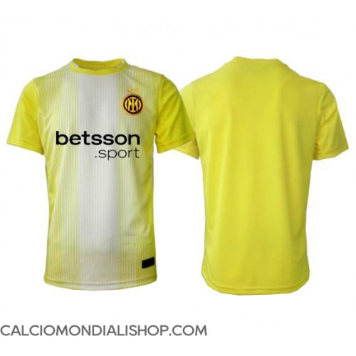 Maglie da calcio Inter Milan Portiere Seconda Maglia 2025-26 Manica Corta